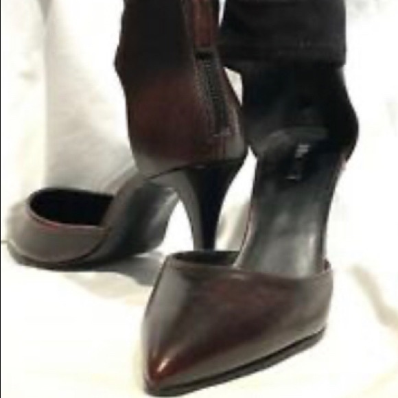 Nine West Ankle Elastic Cuff - Leather - Picture 1 of 10